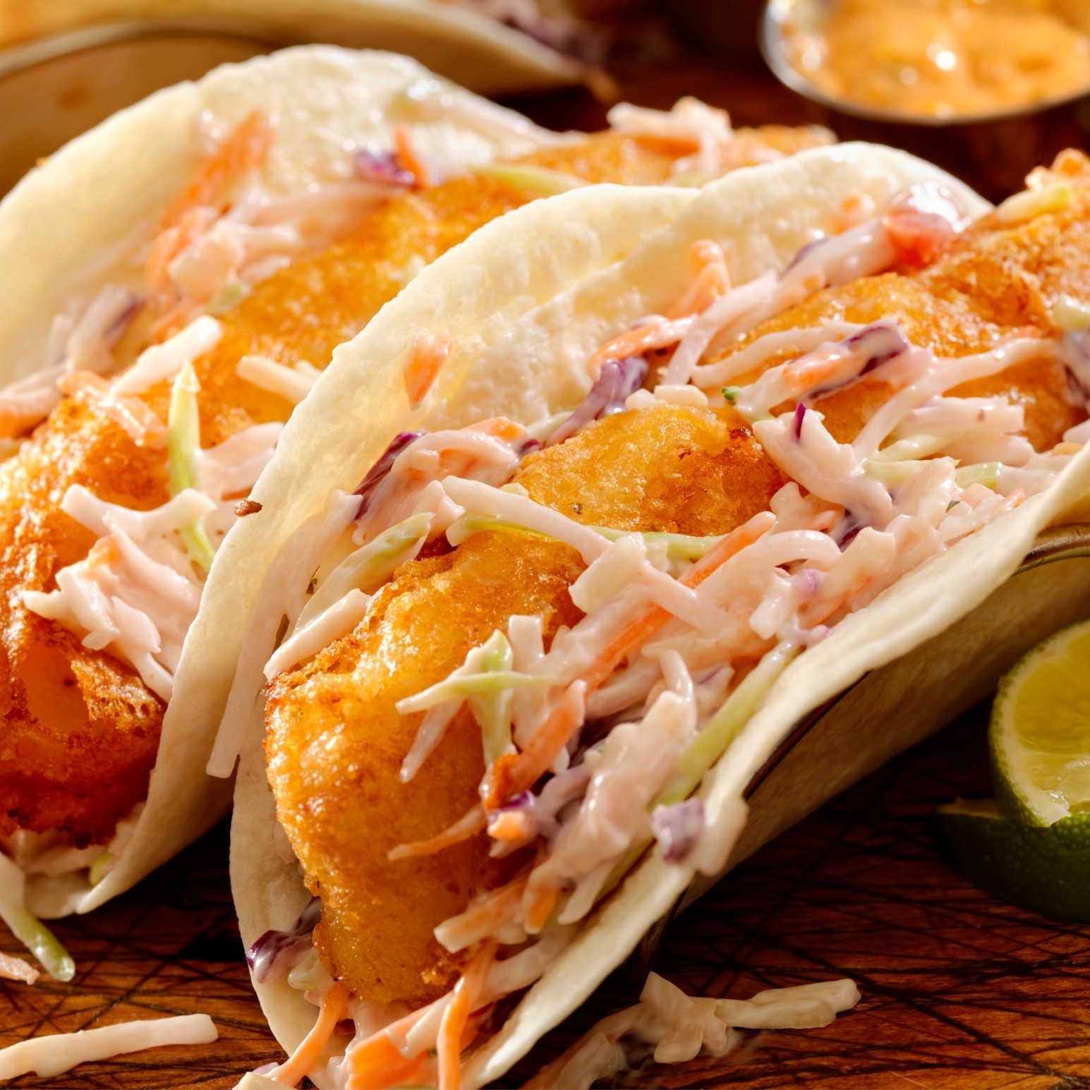 Beer Battered Fish Tacos